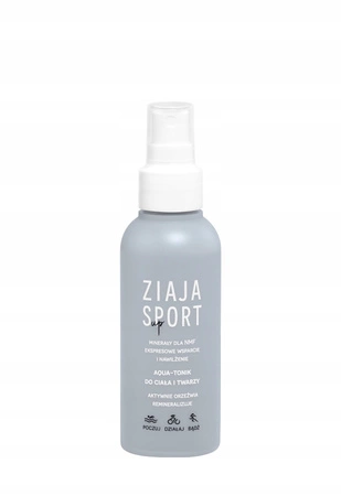 ZIAJA Sport Up aqua tonik do twarzy i ciała 120ml