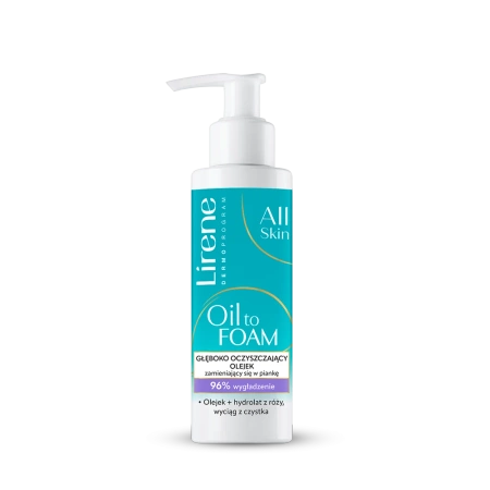 LIRENE All Skin olejek głęboko oczyszczający zamieniający się w piankę 145ml