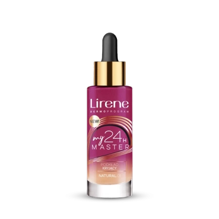 LIRENE My Master 24h kryjący podkład do twarzy 01 Natural 30ml 