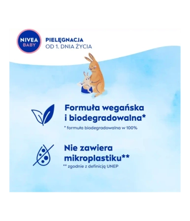 NIVEA Baby Nowa Formuła chusteczki odświeżające nawilżane Toddies Wipes 57szt