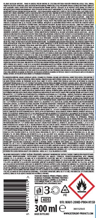 BRAIT Multiclean Antistatic uniwersalna pianka czyszcząca Lemon 300ml