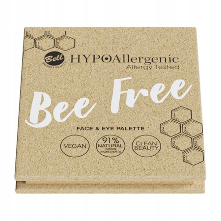 BELL HYPOALLERGENIC Vegan Bee Free paletka do twarzy i oczu 7,8g