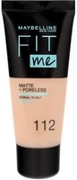 MAYBELLINE Fit Me Matte+Poreless podkład matujący 112 Soft Beige 30ml