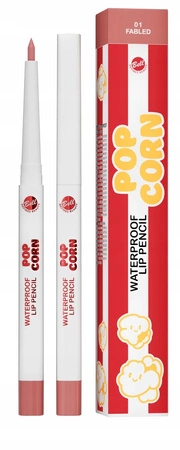 BELL Popcorn Waterproof Lip Pencil wodoodporna kredka do ust 01 Fabled 0,25g