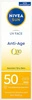 NIVEA Sun UV Face Anti Age Q10 przeciwzmarszkowy krem SPF50 50ml