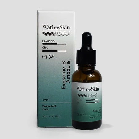 WATI FOR SKIN Exosome-b Ampoule ampułka do twarzy Bakuchiol Barrier Cica 30ml