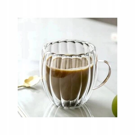 ECARLA szklanka termiczna ryflowana 250ml SZK43WZ5 1szt