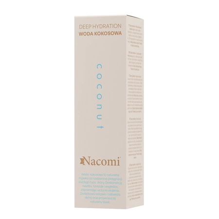 NACOMI Deep Hydration Coconut woda kokosowa do twarzy 100ml
