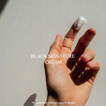 OTTIE Black Signature krem do twarzy ze śluzem ślimaka 50ml