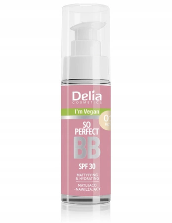 DELIA So Perfect krem BB pielęgnująco-koloryzujący 01 Light SPF 30 30ml