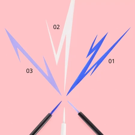 ESSENCE Colour It! Liquid eyeliner w pędzelku 01 Royal Blue 3ml