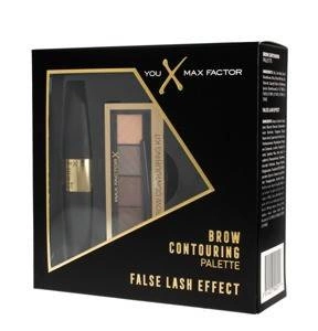 MAX FACTOR Zestaw Paletka do brwi 1.8g + Mascara 9ml