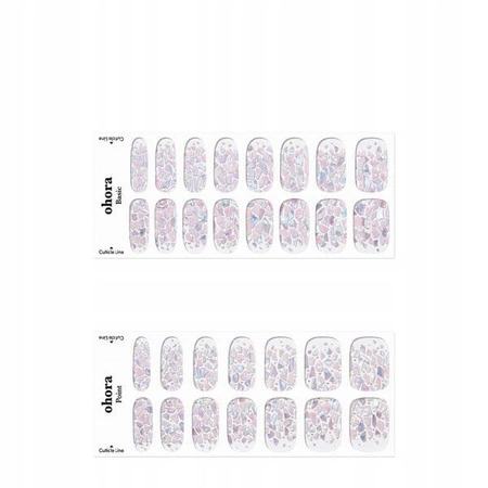 OHORA lakier hybrydowy w naklejce M Petal Rain ND-351 30szt