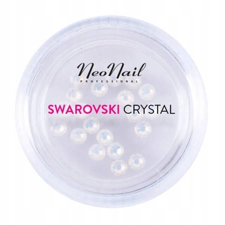 NEONAIL cyrkonie Swarovski White Opal 20szt 