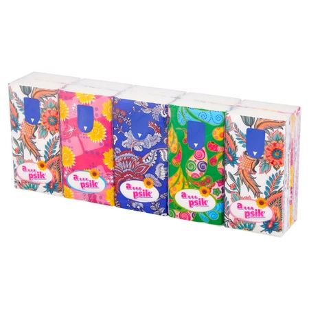 VELVET chusteczki higieniczne 3-warstwowe Apsik 10x9szt