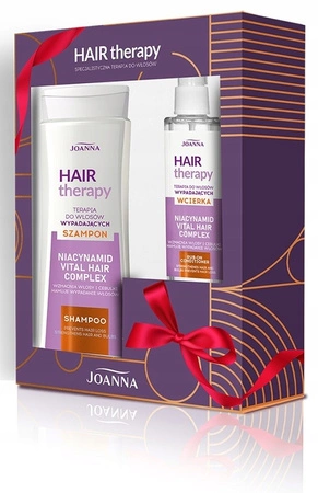 JOANNA Hair Therapy zestaw szampon + wcierka do włosów wypadających