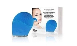 DERMOFUTURE Szczoteczka soniczna do oczyszczania twarzy Niebieska