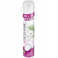 CLEANIC Pure Effect płatki kosmetyczne okrągłe 80szt