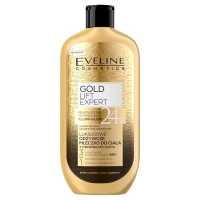 EVELINE Luxury Expert 24K Gold odżywcze mleczko do ciała z drobinkami złota 350ml