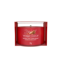 YANKEE CANDLE Signature Mini świeca w słoiku SPARKLING CINNAMON 37g
