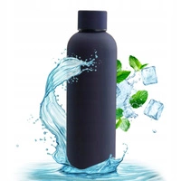 ECARLA bidon ze stali nierdzewnej, butelka termiczna 500ml Granat BD46GRAN