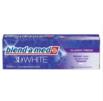 BLEND-A-MED 3D White pasta do zębów Classic Fresh 75ml