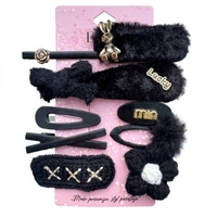 ECARLA zestaw spinek do włosów zdobionych 10szt SP434