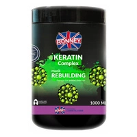 RONNEY Keratin Complex odbudowująca maska do włosów suchych i łamliwych 1000ml