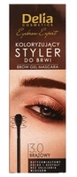 DELIA Eyebrow Expert Styler do brwi 3.0 Brązowy 11ml