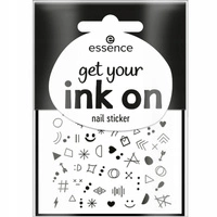 ESSENCE Get Your Ink On naklejki na paznokcie Nail Sticker 80szt