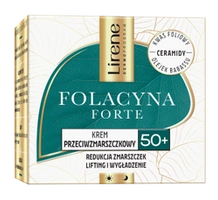 LIRENE Folacyna Forte krem do twarzy 50+ przeciwzmarszczkowy Ceramdidy 50ml