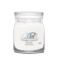 YANKEE CANDLE Signature Średnia świeca w słoiku SOFT BLANKET 368g