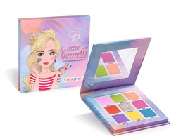GOLDEN ROSE Miss Beauty Paleta do cieni Colorpop 9x1,3g