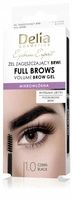 DELIA Eyebrow Expert Full Brows żel zagęszczający brwi 1.0 Czarny 7ml