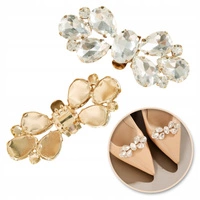 ECARLA klipsy do butów z kryształkami KDB54 2szt