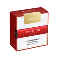 MILLEFIORI MILANO Car Icon Metalic odświeżacz do auta MIELE BIANCO 50g