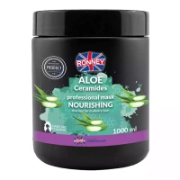RONNEY Aloe Ceramides nawilżająca maska do włosów suchych i matowych 1000ml