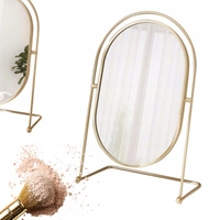 ECARLA lusterko kosmetyczne stojące, jednostronne wysokość 27cm L21