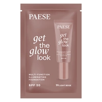 PAESE Get The Glow Look podkład do twarzy rozświetlający SPF20 1N Light Beige próbka 1ml
