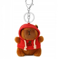 ECARLA brelok do kluczy KAPIBARA w bluzie z truskawką BRL379