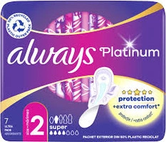 ALWAYS Platinum podpaski Ultra Super Plus 7szt