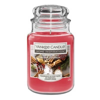 YANKEE CANDLE Home Inspiration Duża świeca w słoiku CINNAMON DELIGHT 538g