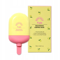 PATCH HOLIC maska do twarzy na noc rozjaśniająca z witaminą C Yuja 70g