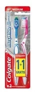 COLGATE Max White szczoteczka do zębów Medium 1+1szt