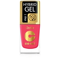 DELIA Coral Hybrid Gel hybrydowy lakier do paznokci 102 11ml