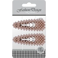 TOP CHOICE Fashion Design spinka "pyk" Łezka Beżowa Perła 23804 2szt