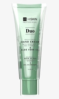 HISKIN Duo Hand rozjaśniający krem do rąk i żel aloesowy Green 60ml