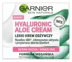 GARNIER Hyaluronic Aloe Cream lekki krem odżywczy 50ml