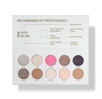 AFFECT Nude By Day paleta cieni prasowanych 12x2g 