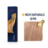 WELLA PROFESIONALS Koleston Perfect Me+ farba Rich Naturals 8/96 Jasny Grafitowo-Fioletowy Blond 60ml